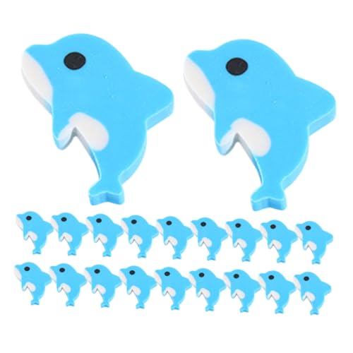 DOITOOL 20 Stück Teiliges Kleine Delfin Radiergummis in Niedliche Tiermotiv Radierer für Bunte Büro und Schulbedarf als Klassenpreise Party Mitgebsel und Schatzkistenfüllung DOITOOL 20 Stück Teiliges Kleine Delfin Radiergummis in Niedliche Tiermotiv Radierer für Bunte Büro und Schulbedarf als Klassenpreise Party Mitgebsel und Schatzkistenfüllung von DOITOOL
