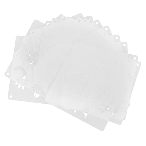 DOITOOL 20 Stück Teiliges Schablonen für Blumen und Vögel Wiederverwendbare Pet Zeichenschablonen Diy Wandmalerei und Möbeldekoration Fördert Kreativität und Handwerkliche Fähigkeiten bei von DOITOOL