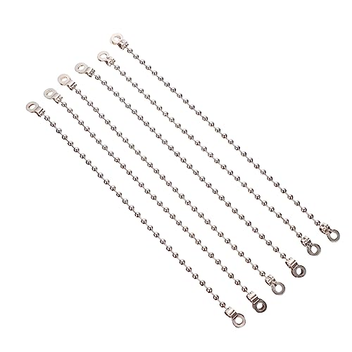 DOITOOL 20 Stück Teiliges Set Kugelkette Verschlüsse Stabile Verbindung für Geschenkanhänger und Diy Projekte Zubehör für Schmuck Vorhänge und Flaschen Leicht und Einfach zu Verwenden von DOITOOL