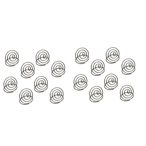 DOITOOL 20 Stück Tischkartenhalter Rund Stabile Menüclips und Notizenhalter Silberfarbene Tischnummernhalter für Hochzeit Party Büro und Restaurant DOITOOL 20 Stück Tischkartenhalter Rund Stabile Menüclips und Notizenhalter Silberfarbene Tischnummernhalter für Hochzeit Party Büro und Restaurant von DOITOOL