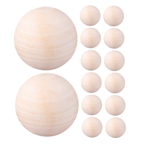 DOITOOL 20 Stück Unvollendete Holzperlen Runde Holz Kugeln für Diy Kunst und Weihnachtsdekoration Naturholz Bälle für Schmuckherstellung und Bastelprojekte DOITOOL 20 Stück Unvollendete Holzperlen Runde Holz Kugeln für Diy Kunst und Weihnachtsdekoration Naturholz Bälle für Schmuckherstellung und Bastelprojekte von DOITOOL