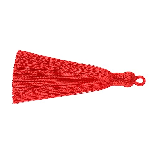 DOITOOL 20 Stück Zubehör für Quastenohrringe Schmuckanhänger Ohrringe für DIY Quasten für DIY Charme Fransenbesatz mit Quaste hängender Quastenanhänger Quasten-Ohrtropfen selber machen rot DOITOOL 20 Stück Zubehör für Quastenohrringe Schmuckanhänger Ohrringe für DIY Quasten für DIY Charme Fransenbesatz mit Quaste hängender Quastenanhänger Quasten-Ohrtropfen selber machen rot von DOITOOL