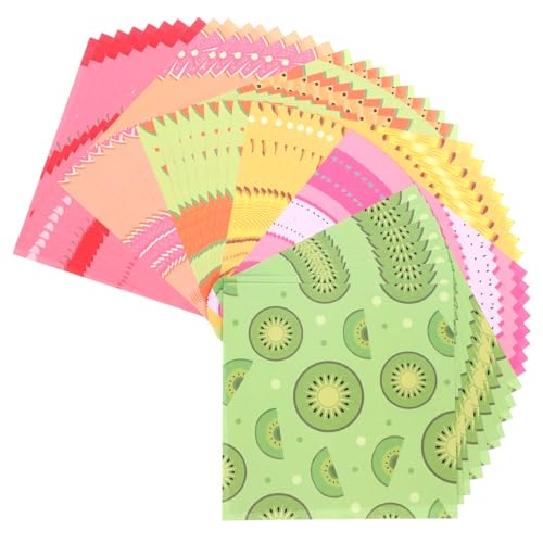 DOITOOL 200 Blatt Origami Papier Doppelseitig Bastelpapier für DIY Kunsthandwerk Scrapbooking Kindergarten Schule von DOITOOL