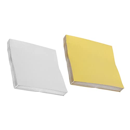 DOITOOL 200 Blatt Perlmuttartiges Origami farbig Handwerksbedarf Folie Origami-Papier Origami-Papiermasse kraftpapier kreativpapier origami papier selber machen glänzendes Origami-Papier von DOITOOL