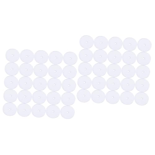 DOITOOL 200 Stck. Kunststoff Ohrring Stopper Bequeme Ohrpolster für Diy Ohrringe Transparente Umweltfreundliche Ohrstecker Rückseiten für Schmerzfreies Tragen von DOITOOL