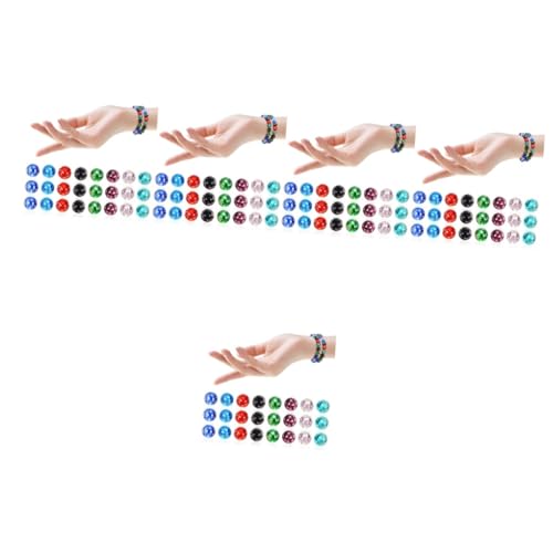 DOITOOL 200 Stk. Leuchtende Glasperlen Kleine Runde Glasperlen Zum Basteln Schmuckherstellung Armbänder Perlen Charms In Verschiedenen Farben von DOITOOL