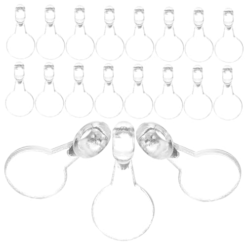 DOITOOL 200 Stück Accessoires Accessoires Ohrring Zubehör Anhänger für die Schmuckherstellung runden Schlüssel Kaution Schmuck-Bastelbügel runde Polsterbügel Plastik DOITOOL 200 Stück Accessoires Accessoires Ohrring Zubehör Anhänger für die Schmuckherstellung runden Schlüssel Kaution Schmuck-Bastelbügel runde Polsterbügel Plastik von DOITOOL