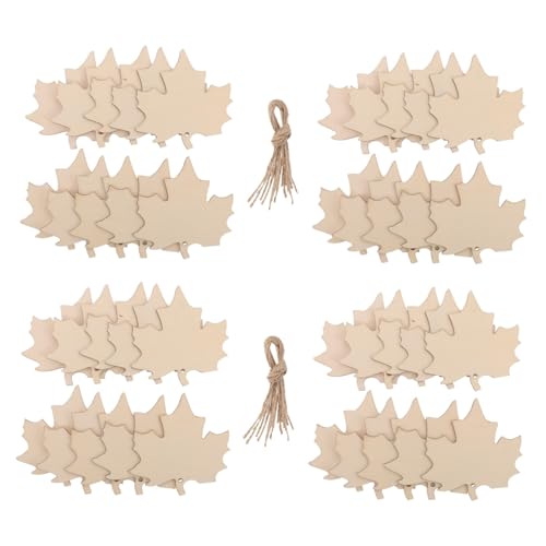 DOITOOL 200 Stück Ahornblatt Holzanhänger zum Basteln Unbehandelte Herbstblätter Holzformen für DIY Dekoration Leicht Hängende Ornamente für Herbstfeiern Klassenzimmerprojekte und Anhänger DOITOOL 200 Stück Ahornblatt Holzanhänger zum Basteln Unbehandelte Herbstblätter Holzformen für DIY Dekoration Leicht Hängende Ornamente für Herbstfeiern Klassenzimmerprojekte und Anhänger von DOITOOL