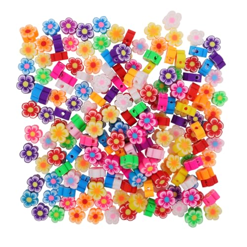 DOITOOL 200 Stück Bunte Pflaumenblüten Polymer Clay Perlen Handgefertigte Weiche Tonanhänger Schmuckzubehör für DIY Armband Halskette Ohrringe Bastelset DOITOOL 200 Stück Bunte Pflaumenblüten Polymer Clay Perlen Handgefertigte Weiche Tonanhänger Schmuckzubehör für DIY Armband Halskette Ohrringe Bastelset von DOITOOL