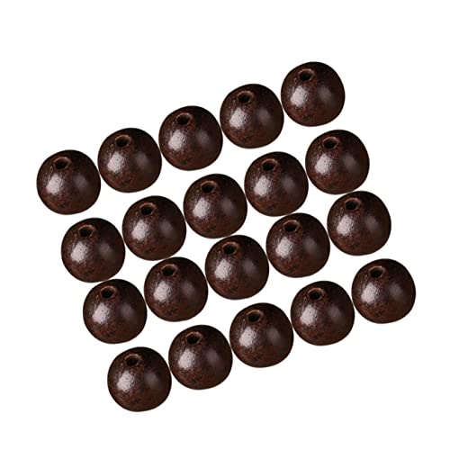 DOITOOL 200 Stück DIY Holzperlen Runde Form Schmuck Bastelmaterial Zubehör für Heimdekoration und Modeaccessoires DOITOOL 200 Stück DIY Holzperlen Runde Form Schmuck Bastelmaterial Zubehör für Heimdekoration und Modeaccessoires von DOITOOL