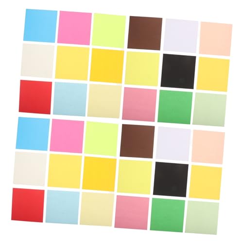 DOITOOL 200 Stück Doppelseitiges Faltpapier Farben für Diy Handarbeiten und Origami Projekte für Anfänger und Schulaktivitäten von DOITOOL