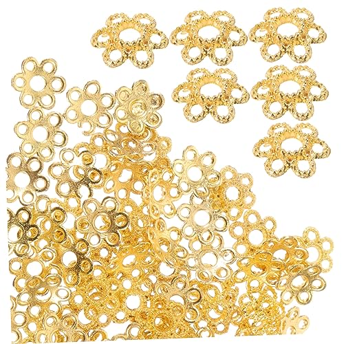 DOITOOL 200 Stück Goldfarbene Blütenform Perlenkappen für Diy Schmuckherstellung für Armbänder und Ohrringe Langlebige und Rostfreie Materialien Bastelzubehör für Kreative Projekte DOITOOL 200 Stück Goldfarbene Blütenform Perlenkappen für Diy Schmuckherstellung für Armbänder und Ohrringe Langlebige und Rostfreie Materialien Bastelzubehör für Kreative Projekte von DOITOOL