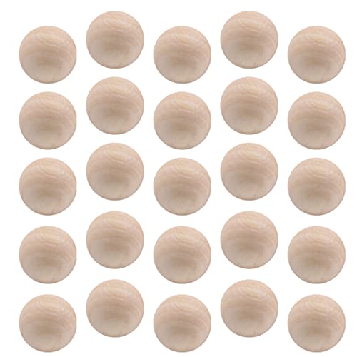 DOITOOL 200 Stück Große Runde Natürliche Lotus Holzperlen Ohne Loch Glatte Oberfläche DIY Schmuck Basteln Malen Handwerk Zubehör Holzfarben Kugeln DOITOOL 200 Stück Große Runde Natürliche Lotus Holzperlen Ohne Loch Glatte Oberfläche DIY Schmuck Basteln Malen Handwerk Zubehör Holzfarben Kugeln von DOITOOL