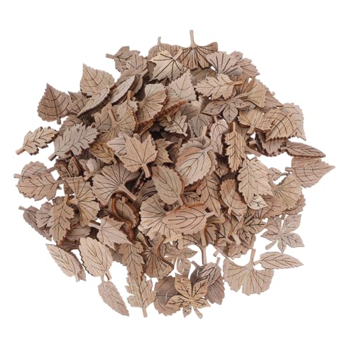 DOITOOL 200 Stück Holz Herbstblätter Dekoration Unbearbeitete Holzscheiben in Blattform für DIY Bastelprojekte Malen Herbstliche Hochzeit Party Deko Rustikaler Charme DOITOOL 200 Stück Holz Herbstblätter Dekoration Unbearbeitete Holzscheiben in Blattform für DIY Bastelprojekte Malen Herbstliche Hochzeit Party Deko Rustikaler Charme von DOITOOL