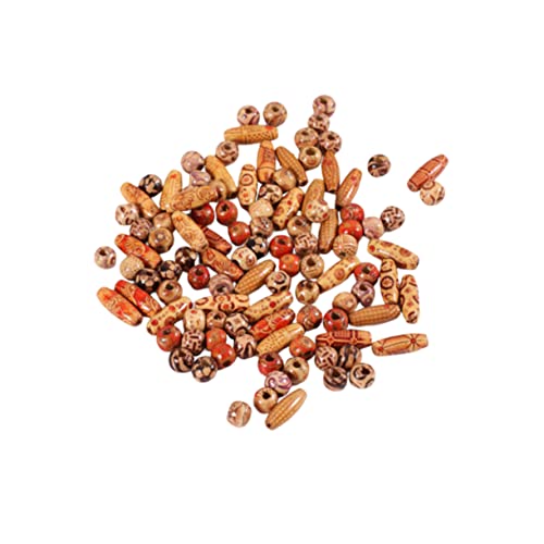 DOITOOL 200 Stück Holzperlen Bemalt Runde Perlen für Diy Schmuckherstellung und Kreative Bastelarbeiten für Zuhause DOITOOL 200 Stück Holzperlen Bemalt Runde Perlen für Diy Schmuckherstellung und Kreative Bastelarbeiten für Zuhause von DOITOOL
