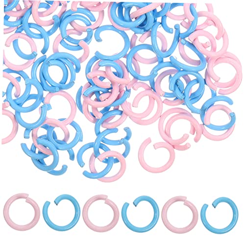 DOITOOL 200 Stück Metallöffnungsring Einfach Schlüssel Schüttgut Sprungringe Herstellung Halskette Diy Spaltring Halskette Reparatur Biegering Sprungverbindungsring Sterling Bronze von DOITOOL