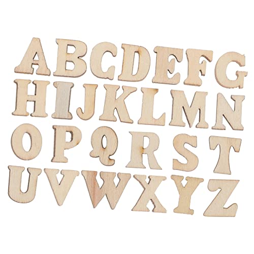 DOITOOL 200 Stück Natürliche Holzscheiben mit Englischen Buchstaben Langlebige Diy Holzbuchstaben für Scrapbooking Basteldekoration Handwerksmaterial für Weihnachtsdeko DOITOOL 200 Stück Natürliche Holzscheiben mit Englischen Buchstaben Langlebige Diy Holzbuchstaben für Scrapbooking Basteldekoration Handwerksmaterial für Weihnachtsdeko von DOITOOL