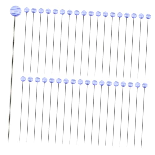 DOITOOL 200Stücke Stecknadeln mit Buntem Kopf Gerade Nähstifte für Corsagen Hochzeiten und Handarbeiten Praktische Nähwerkzeuge für DIY-projekte und Tägliche Näharbeiten von DOITOOL