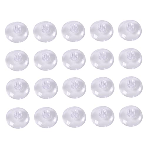 DOITOOL 200 Stück Transparente Silikon Ohrstecker Verschluss Ersatz Ohrstopper Bequem und Sicher Passend für Standard Ohrringpfosten von DOITOOL