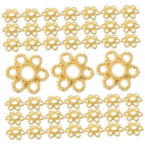 DOITOOL 200 Stück Vergoldete Blumen perlenkappen aus Langlebiger Legierung Filigran Leicht für DIY Schmuckherstellung Armbänder Halsketten Ohrringe und Kreative Bastelprojekte DOITOOL 200 Stück Vergoldete Blumen perlenkappen aus Langlebiger Legierung Filigran Leicht für DIY Schmuckherstellung Armbänder Halsketten Ohrringe und Kreative Bastelprojekte von DOITOOL