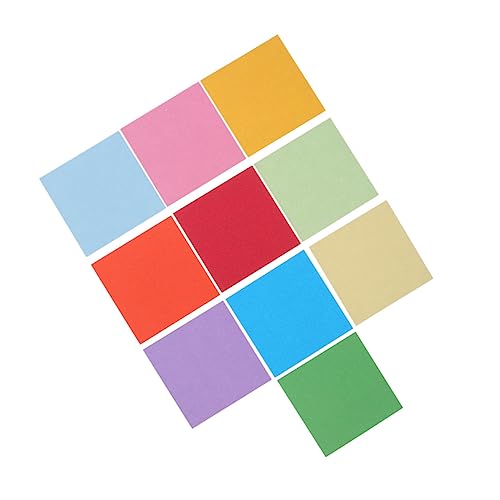 DOITOOL 2000 Stück Faltpapier Doppelseitiges Origami Papier Bunten Farben Quadratische Bastelpapiere für Erwachsene für Diy Projekte und Kreativarbeiten von DOITOOL