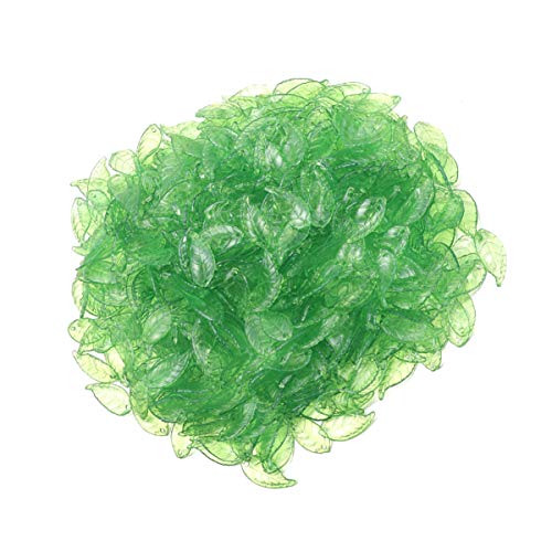 DOITOOL 200G Acryl Blattperlen Transparent DIY Schmuckzubehör für Armbänder und Bastelarbeiten für Kreative Projekte und von DOITOOL