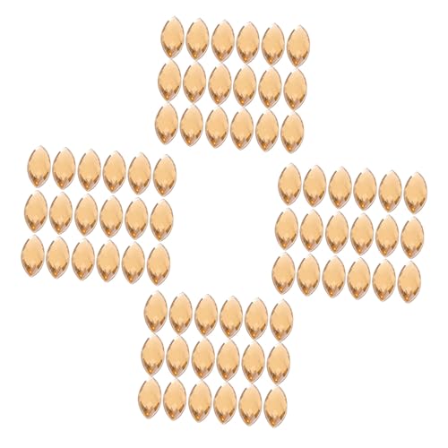DOITOOL 200Stücke DIY Acryl Dekorationszubehör Glänzende Diamant Nähzubehör Für Einzigartige Kleidung Und Kunsthandwerk Für Feiertagskostüme Hellgold DOITOOL 200Stücke DIY Acryl Dekorationszubehör Glänzende Diamant Nähzubehör Für Einzigartige Kleidung Und Kunsthandwerk Für Feiertagskostüme Hellgold von DOITOOL