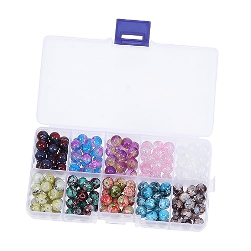 DOITOOL 200Stücke DIY Naturstein Spacer Perlen Farben Für Schmuckherstellung Und Armbanddesign Lose Perlen Für Basteln Und Dekoration von DOITOOL