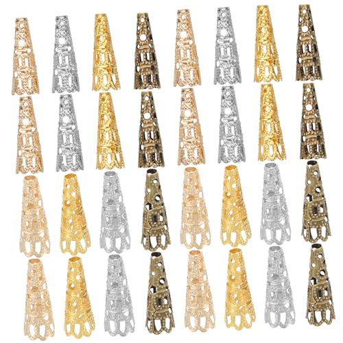 DOITOOL 200Stücke Perlenkappen für Schmuck DIY Zubehör für Armbänder Halsketten und Dekorationen Farben Antikgrün Roségold für Bastelprojekte DOITOOL 200Stücke Perlenkappen für Schmuck DIY Zubehör für Armbänder Halsketten und Dekorationen Farben Antikgrün Roségold für Bastelprojekte von DOITOOL
