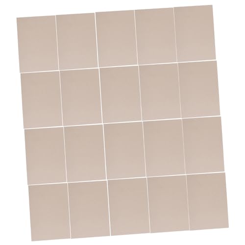 DOITOOL 20Stücke Buchbindekarton Robuster Karton für Buchbinden und Scrapbooking Vintage Papier für Kreative Alben Langlebiges Bastelmaterial von DOITOOL