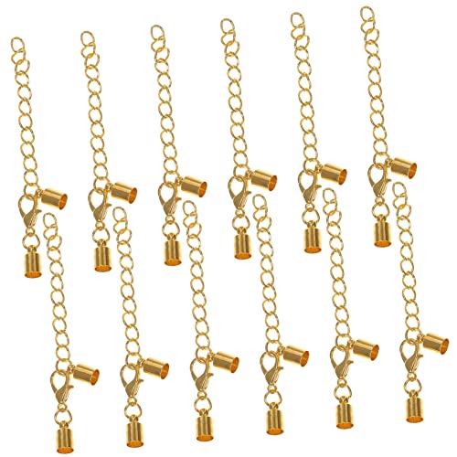DOITOOL 20Stücke DIY Schmuckverschluss Hummerverschlüsse Für Armbänder Und Halsketten Goldene Karabiner Für Schmuckherstellung Langlebig Und Glänzend von DOITOOL