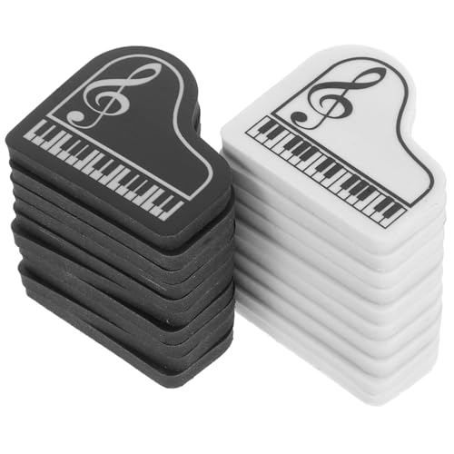 DOITOOL 20Stücke Klavierform Radiergummis Süße Kleine Radiergummis für Schule und Klassenzimmer Dekorative und Nützliche Belohnungsradiergummis für Musiker von DOITOOL