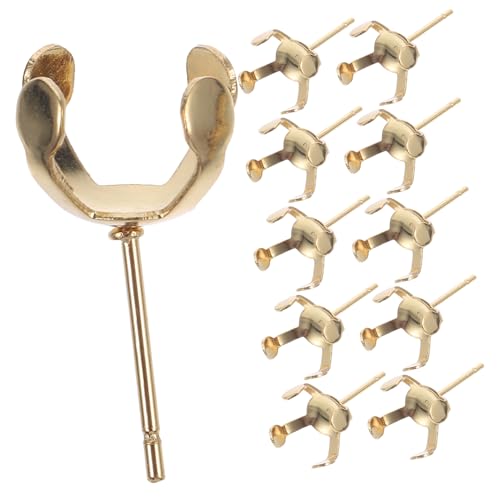 DOITOOL 20Stücke Krallenohrstecker Für DIY Ohrschmuck Leicht Und Robust Zubehörteile Zum Basteln Von Individuellen Ohrsteckern Sicher Und Langlebig DOITOOL 20Stücke Krallenohrstecker Für DIY Ohrschmuck Leicht Und Robust Zubehörteile Zum Basteln Von Individuellen Ohrsteckern Sicher Und Langlebig von DOITOOL