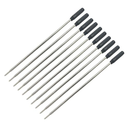 DOITOOL 20Stücke Nachfüllungen Für Kugelschreiber Metallische Stiftminen Schwarz Kompatibel Mit Kreuzstiften Schreiben Und Zeichnen Präzise Fine Point DOITOOL 20Stücke Nachfüllungen Für Kugelschreiber Metallische Stiftminen Schwarz Kompatibel Mit Kreuzstiften Schreiben Und Zeichnen Präzise Fine Point von DOITOOL