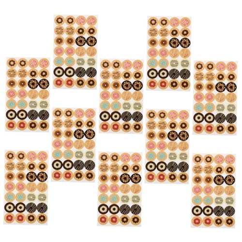 DOITOOL 20pcs Lose Leaf Hole Protectors Bindemittel -loch -verstärkungsaufkleber Sammelaufkleber Seite Lochschutzbewehrungsringe Für Papierkalender von DOITOOL