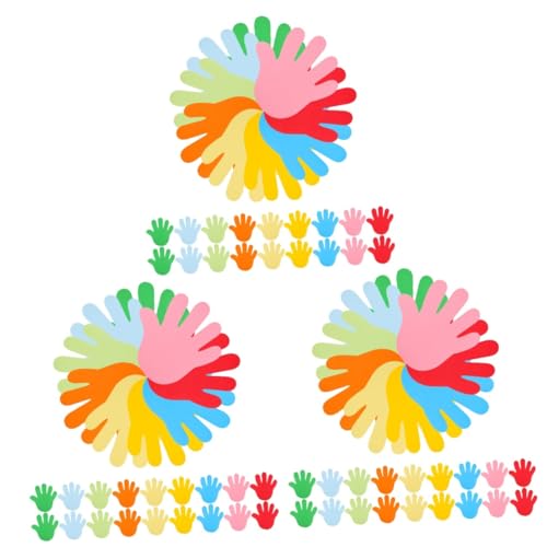 DOITOOL 216 Stck. Teiliges Buntes Papier Modellier Kreative Wanddeko für Klassenzimmer DIY Papierausschnitte Dickes Papier für Schuldekoration Geeignet für Kindergarten und Kinderzimmer von DOITOOL