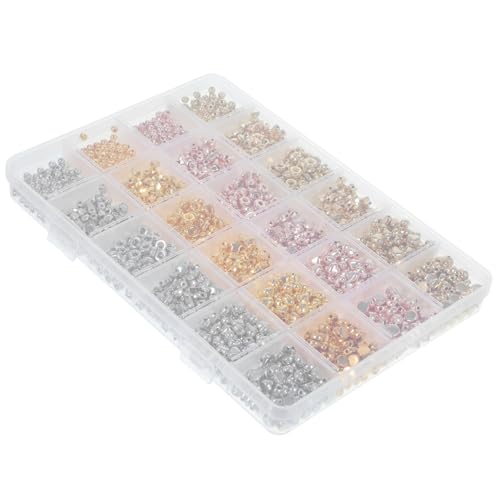 DOITOOL 2160 Stück Teiliges DIY Schmuckperlen Farben Designs Ccb Kunststoff Perlen mit Spacer Perlen zum Auffädeln Geeignet für Armbänder Halsketten Ohrringe Bastelset DOITOOL 2160 Stück Teiliges DIY Schmuckperlen Farben Designs Ccb Kunststoff Perlen mit Spacer Perlen zum Auffädeln Geeignet für Armbänder Halsketten Ohrringe Bastelset von DOITOOL