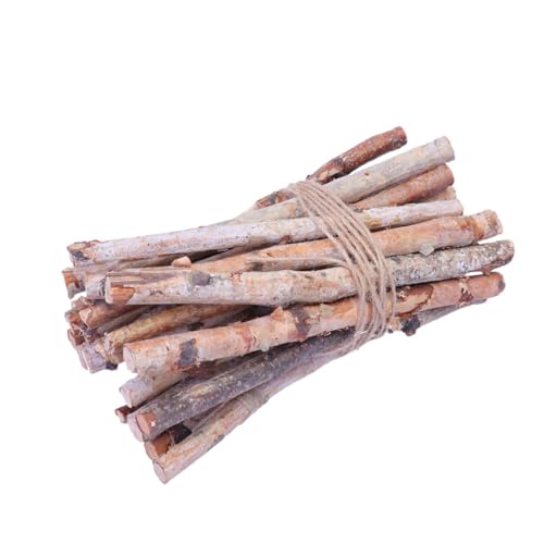 DOITOOL 22 Stück Natürliche Holzstäbe Birkenrinde Diy Dekoration Trockene Äste für Bastelprojekte Lange Zweige für Party Dekorationen von DOITOOL