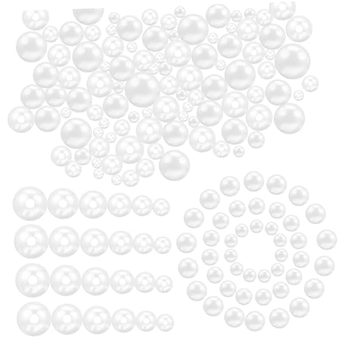 DOITOOL 2205Stücke Künstliche Perlen Für Schmuckherstellung Mit Löchern Weiße Perlen Für Bastelprojekte Armbänder Dekoration Und Mehr DOITOOL 2205Stücke Künstliche Perlen Für Schmuckherstellung Mit Löchern Weiße Perlen Für Bastelprojekte Armbänder Dekoration Und Mehr von DOITOOL