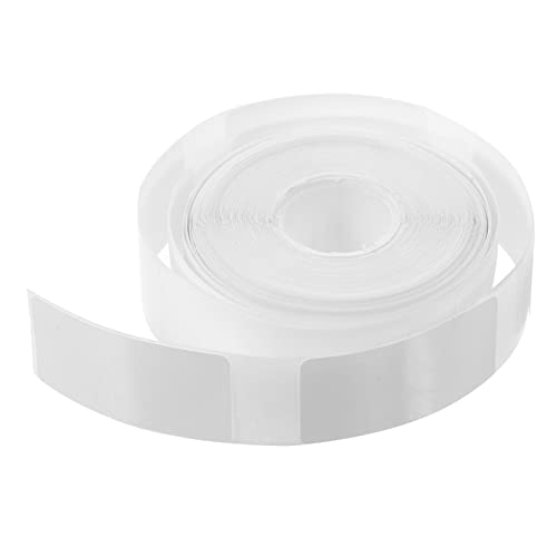 DOITOOL 230 Blatt Druckerpapier Etikett Preisaufkleber Aufkleber mit Namensschild Papier für Thermodrucker Rechtecke beschriften Adresspapier Kleidermarker waschbeständig Weiß von DOITOOL