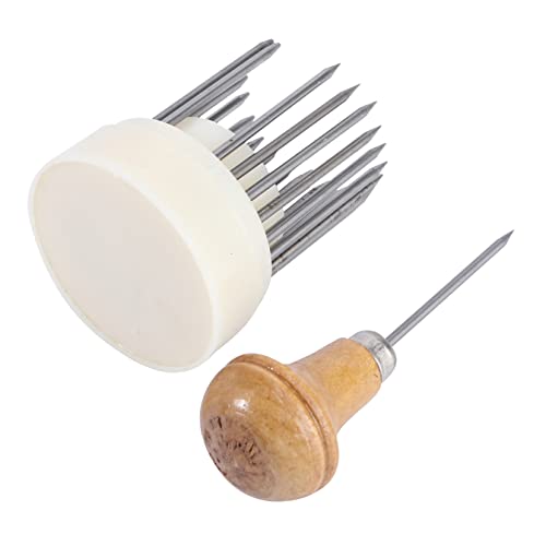 DOITOOL 23Stücke Teiliges Perlen Nadel Werkzeug mit Holzgriff für Schmuckherstellung und Diamant Inlay für DIY Projekte Einfach zu Verwenden und Edelstein Setzungen DOITOOL 23Stücke Teiliges Perlen Nadel Werkzeug mit Holzgriff für Schmuckherstellung und Diamant Inlay für DIY Projekte Einfach zu Verwenden und Edelstein Setzungen von DOITOOL
