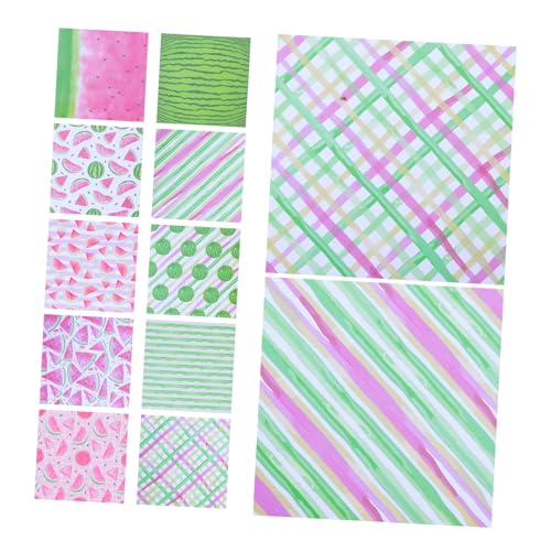 DOITOOL 24 Blatt Hintergrundpapier Zum Wassermelonenhandbuch Scrapbooking-zubehör Für Jugendliche Kit Zum Erstellen Von Sammelalben Obst Briefpapier Planerzubehör Doppeltes Offsetpapier DOITOOL 24 Blatt Hintergrundpapier Zum Wassermelonenhandbuch Scrapbooking-zubehör Für Jugendliche Kit Zum Erstellen Von Sammelalben Obst Briefpapier Planerzubehör Doppeltes Offsetpapier von DOITOOL
