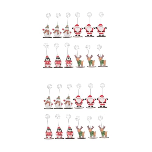 DOITOOL 24 Stck. Desktop-notizhalter Weihnachtskartenhalter Restaurant Weihnachten Tischhalter Für Zahlen Weihnachts-memo-clips Table -numper -hause Abendessen Inhaber Rezeption Bambus DOITOOL 24 Stck. Desktop-notizhalter Weihnachtskartenhalter Restaurant Weihnachten Tischhalter Für Zahlen Weihnachts-memo-clips Table -numper -hause Abendessen Inhaber Rezeption Bambus von DOITOOL