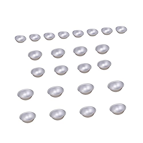 DOITOOL 24 Stück Badesalz Schimmel Kugelform Handgefertigt Wanne Runden Ball Hemisphäre Hälfte Halb Werkzeug Diy Badeformen Badebombenform Silver Aluminiumlegierung DOITOOL 24 Stück Badesalz Schimmel Kugelform Handgefertigt Wanne Runden Ball Hemisphäre Hälfte Halb Werkzeug Diy Badeformen Badebombenform Silver Aluminiumlegierung von DOITOOL