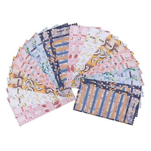 DOITOOL 24 Stück Budgetkarte budget notizbuch budget organizer Budget-Organisator Sparordner Bargeld-Budget-Ordner briefumschläge Budget-Karteikarten Business-Budget-Karten Papier DOITOOL 24 Stück Budgetkarte budget notizbuch budget organizer Budget-Organisator Sparordner Bargeld-Budget-Ordner briefumschläge Budget-Karteikarten Business-Budget-Karten Papier von DOITOOL