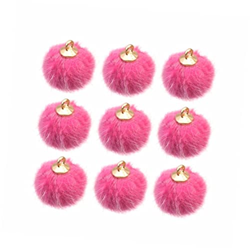 DOITOOL 24 Stück Fellknäuel-anhänger Zubehör Zur Schmuckherstellung Schlüssel Pom Rosa Ohrring Ergebnisse Schüttgut Fälschung Ball Herstellung Von Ohrschmuck Niedliche Haaraccessoires Rosy DOITOOL 24 Stück Fellknäuel-anhänger Zubehör Zur Schmuckherstellung Schlüssel Pom Rosa Ohrring Ergebnisse Schüttgut Fälschung Ball Herstellung Von Ohrschmuck Niedliche Haaraccessoires Rosy von DOITOOL