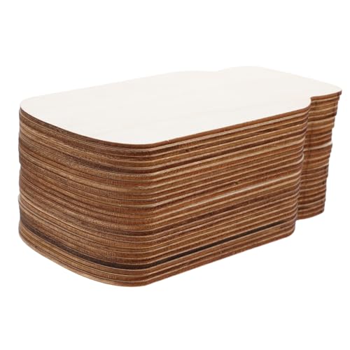 DOITOOL 24 Stück Hängende Holzbrett Rohlinge Untersetzer Zum Basteln Künstliche Pflanzen Holzbearbeitungsrohlinge Zum Basteln Von Kreisschildern Einmachgläsern Basteldekorationen DOITOOL 24 Stück Hängende Holzbrett Rohlinge Untersetzer Zum Basteln Künstliche Pflanzen Holzbearbeitungsrohlinge Zum Basteln Von Kreisschildern Einmachgläsern Basteldekorationen von DOITOOL