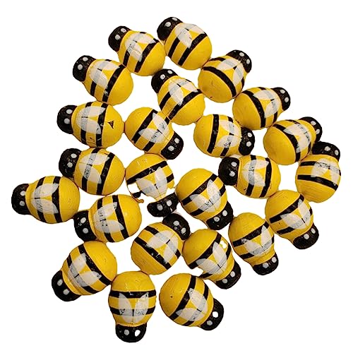 DOITOOL 24 Stück Holz Bienen Dekorationen Handgefertigte Süße Bienen für DIY Bastelarbeiten Kreative Tischdekoration und Partydeko für Verschiedene Anlässe und Feste DOITOOL 24 Stück Holz Bienen Dekorationen Handgefertigte Süße Bienen für DIY Bastelarbeiten Kreative Tischdekoration und Partydeko für Verschiedene Anlässe und Feste von DOITOOL