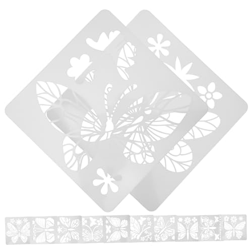DOITOOL 24 Stück Schmetterlings Malschablonen Pet Wiederverwendbare Kreative Dekoration für DIY Projekte für Erwachsene Flexibel und Langlebig für Wand und Textilgestaltung DOITOOL 24 Stück Schmetterlings Malschablonen Pet Wiederverwendbare Kreative Dekoration für DIY Projekte für Erwachsene Flexibel und Langlebig für Wand und Textilgestaltung von DOITOOL