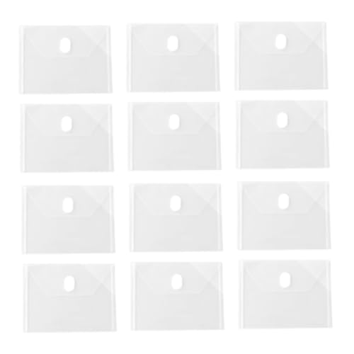 DOITOOL 24 Stück Teiliges Wasserdichtes Transparente Aufbewahrungstaschen aus Dickem PP Vielseitige Brieftaschen für Quittungen Belege und Kleine Dokumente Praktisch Handlich Durchsichtig DOITOOL 24 Stück Teiliges Wasserdichtes Transparente Aufbewahrungstaschen aus Dickem PP Vielseitige Brieftaschen für Quittungen Belege und Kleine Dokumente Praktisch Handlich Durchsichtig von DOITOOL
